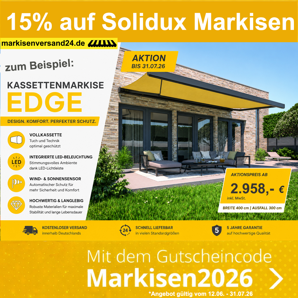 Markisen Angebote